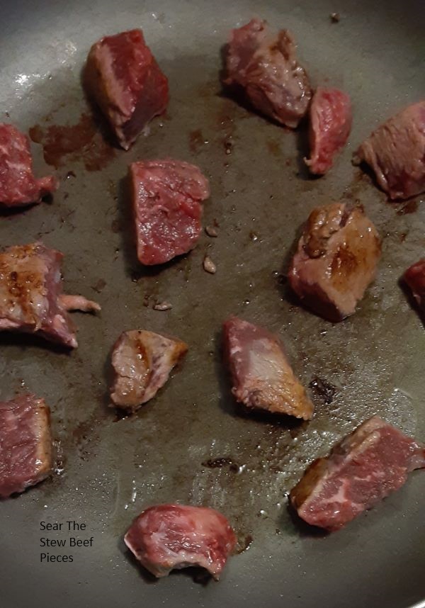 Sear The Stew Beef