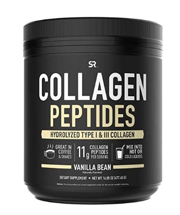 Collagen Peptides,Hydrolyzed Collagen with Vanilla Bean