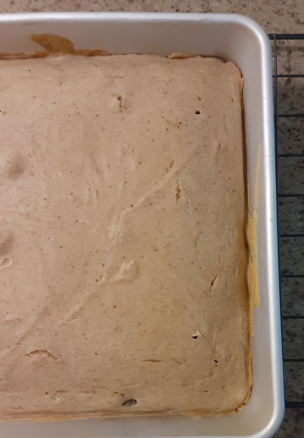 Spice Cake Batter, Ready To Bake