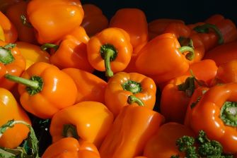 Orange Colored Pepper